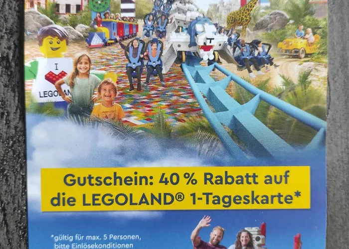 Illertal, Naehe A7 , Legoland Gutschein Tageskarte , 2 Schlafzimmer Apartamento